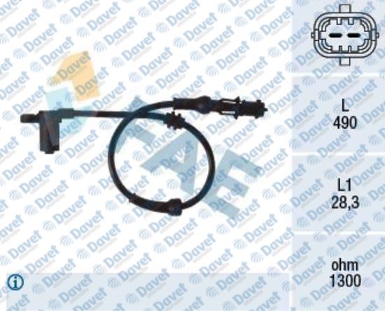 FAE 78077 Abs Sensoru Corsa C-Meriva A-Tigra B